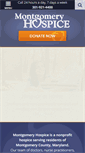 Mobile Screenshot of montgomeryhospice.org